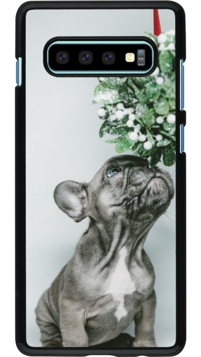 Coque Samsung Galaxy S10+ - Christmas 22 puppy