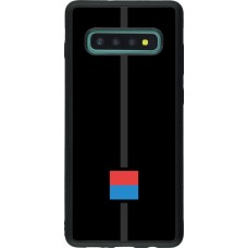 Coque Samsung Galaxy S10+ - Silicone rigide noir Canton TI noir