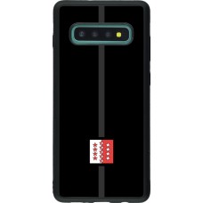 Samsung Galaxy S10+ Case Hülle - Silikon schwarz Kanton VS schwarz
