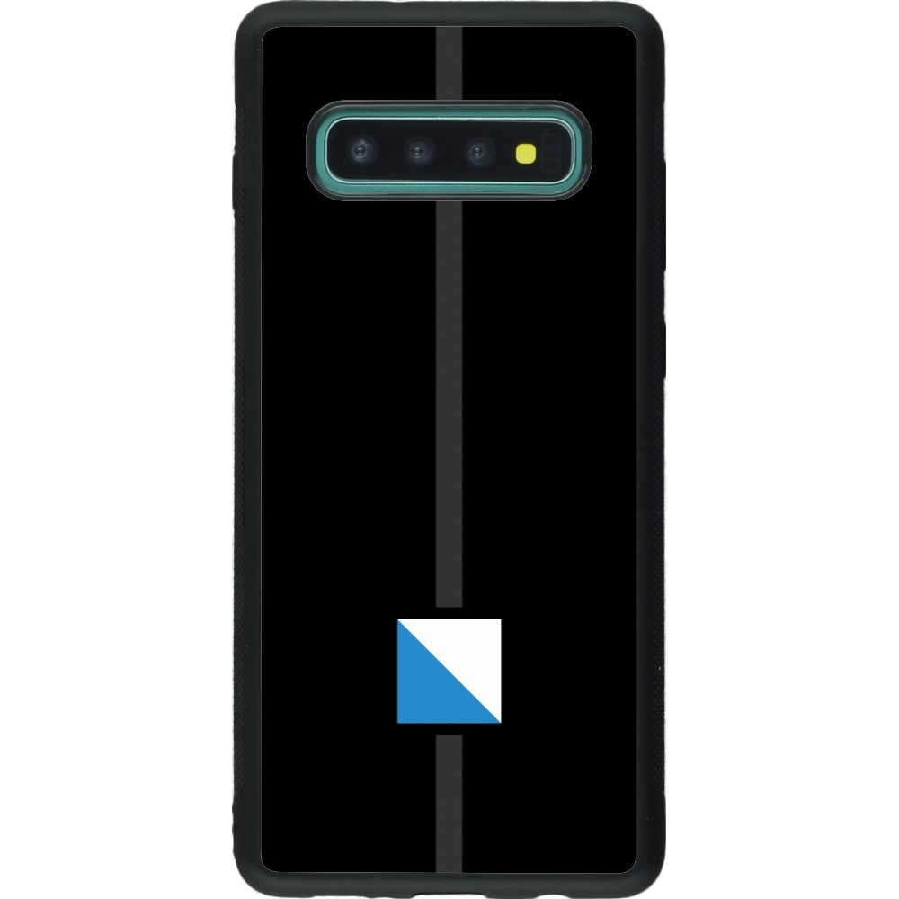 Samsung Galaxy S10+ Case Hülle - Silikon schwarz Kanton ZH schwarz