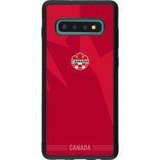 Samsung Galaxy S10+ Case Hülle - Silikon schwarz Kanada 2026 personalisierbares Fussballtrikot