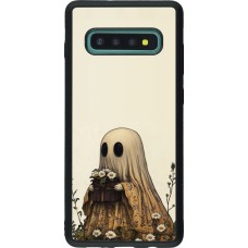 Samsung Galaxy S10+ Case Hülle - Silikon schwarz Halloween 2025 Ghost gardener
