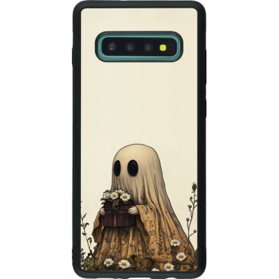 Samsung Galaxy S10+ Case Hülle - Silikon schwarz Halloween 2025 Ghost gardener