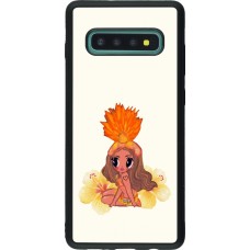 Coque Samsung Galaxy S10+ - Silicone rigide noir Karol G Tropicoqueta