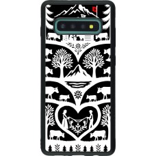 Samsung Galaxy S10+ Case Hülle - Silikon schwarz Poya Schweiz 2 schwarz