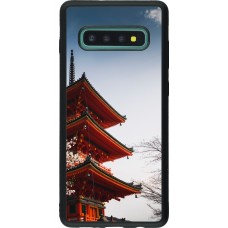 Samsung Galaxy S10+ Case Hülle - Silikon schwarz Spring 23 Japan