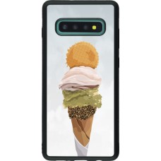 Samsung Galaxy S10+ Case Hülle - Silikon schwarz Summer 2025 Cornet
