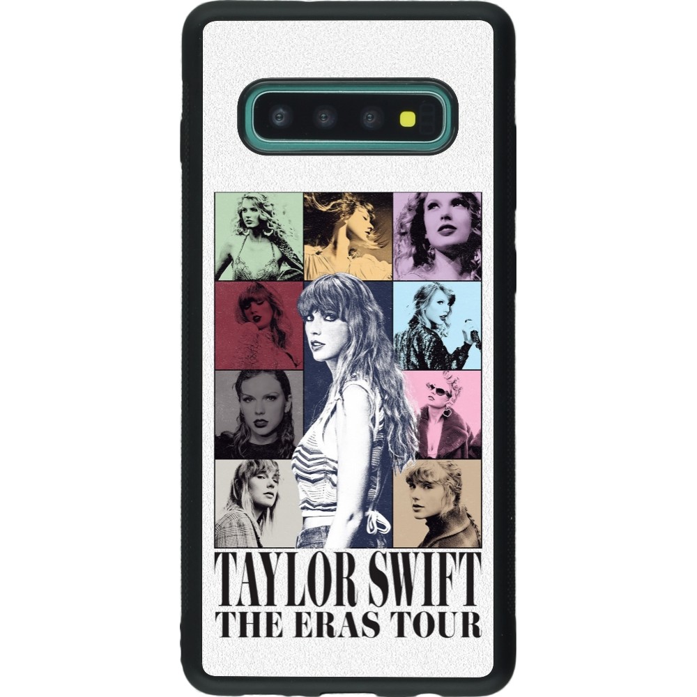 Samsung Galaxy S10+ Case Hülle - Silikon schwarz Taylor Swift The Eras Tour
