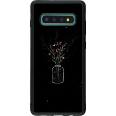 Hülle Samsung Galaxy S10+ - Silikon schwarz Vase black