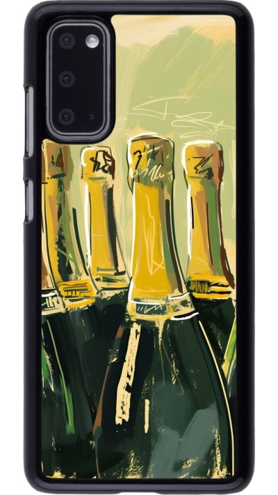 Samsung Galaxy S20 Case Hülle - Champagne Malerei
