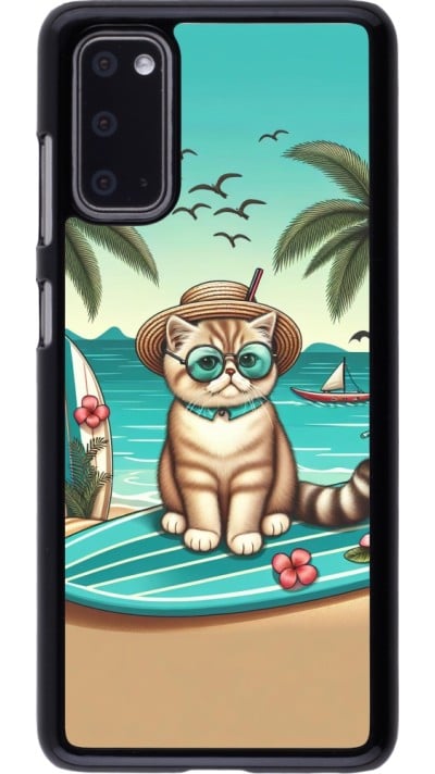 Coque Samsung Galaxy S20 - Chat Surf Style