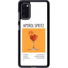 Samsung Galaxy S20 Case Hülle - Cocktail Rezept Aperol Spritz