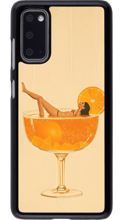 Coque Samsung Galaxy S20 - Cocktail bain vintage