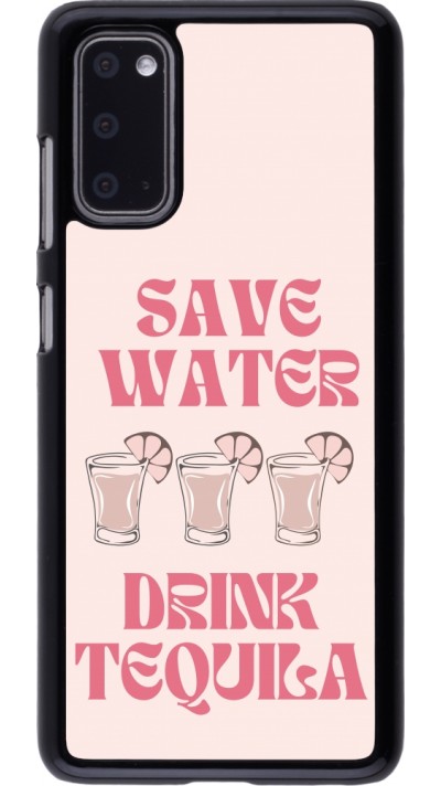 Samsung Galaxy S20 Case Hülle - Cocktail Save Water Drink Tequila