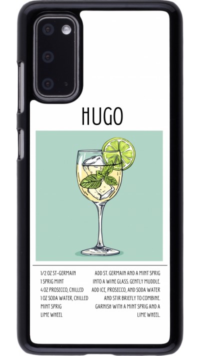 Samsung Galaxy S20 Case Hülle - Cocktail Rezept Hugo