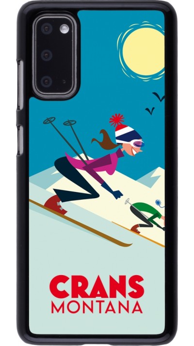 Coque Samsung Galaxy S20 - Crans-Montana Ski Downhill