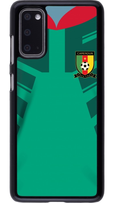 Coque Samsung Galaxy S20 - Maillot de football Cameroun 2022 personnalisable