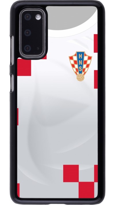 Coque Samsung Galaxy S20 - Maillot de football Croatie 2022 personnalisable