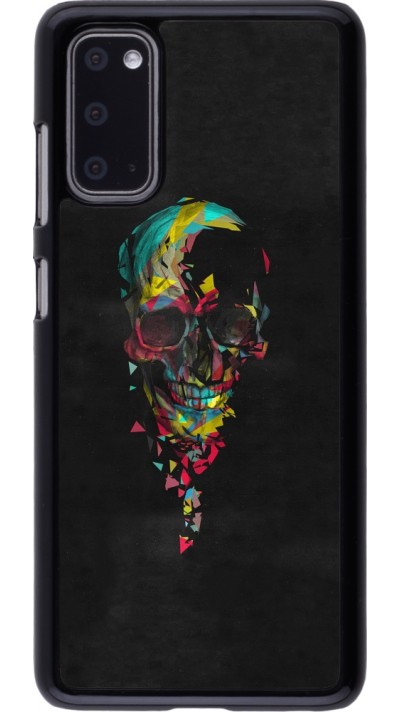Samsung Galaxy S20 Case Hülle - Halloween 22 colored skull
