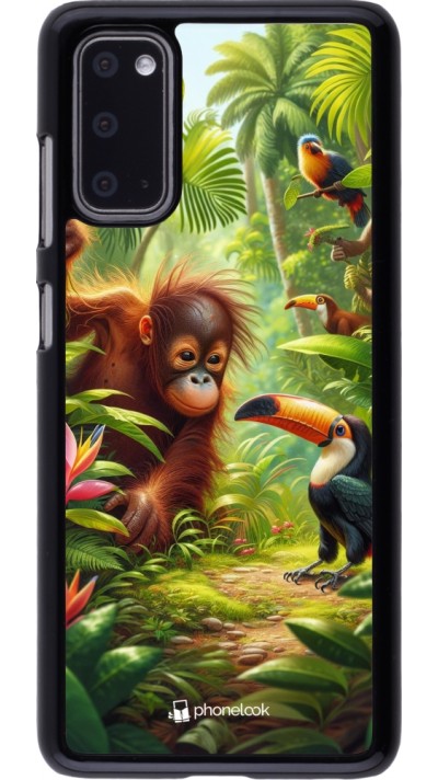 Coque Samsung Galaxy S20 - Jungle Tropicale Tayrona