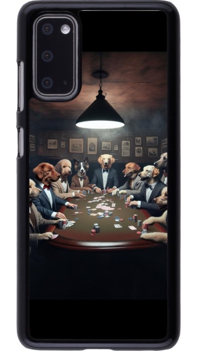 Samsung Galaxy S20 Case Hülle - Die Pokerhunde