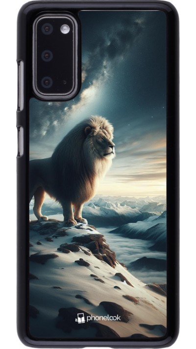 Coque Samsung Galaxy S20 - Le lion blanc