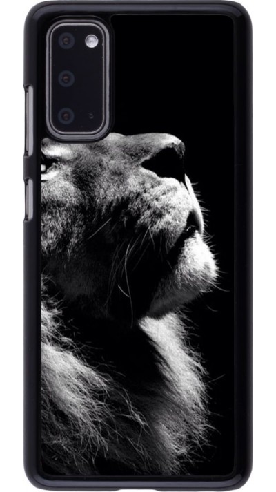 Coque Samsung Galaxy S20 - Lion looking up