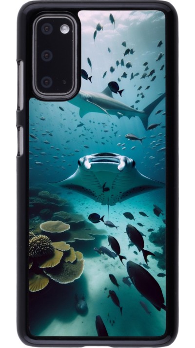 Samsung Galaxy S20 Case Hülle - Manta Lagune Reinigung