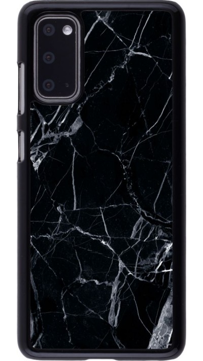 Hülle Samsung Galaxy S20 - Marble Black 01