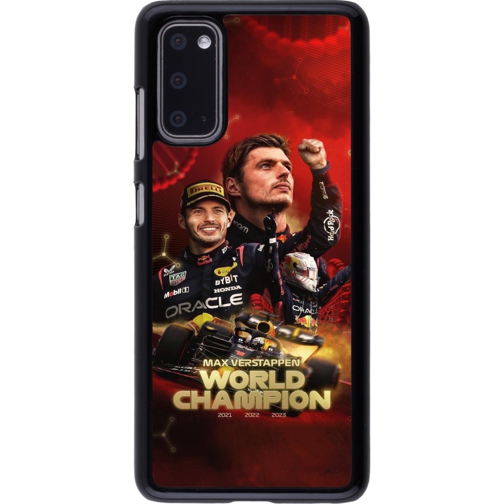 Samsung Galaxy S20 Case Hülle - Max Verstappen Champion 2023