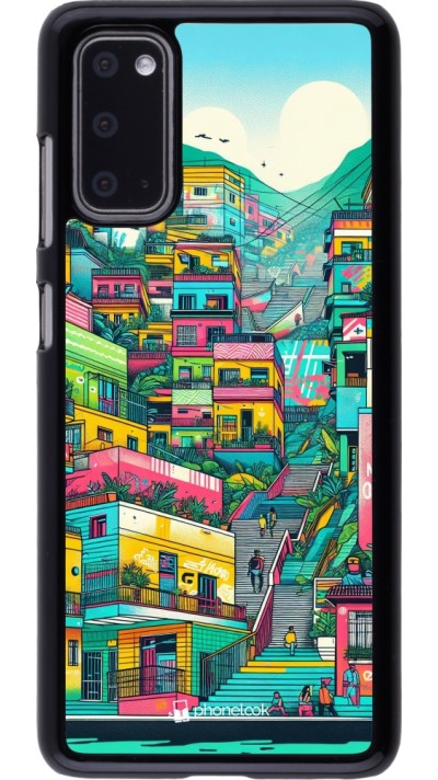 Samsung Galaxy S20 Case Hülle - Medellin Comuna 13 Kunst