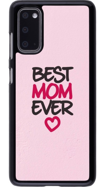 Coque Samsung Galaxy S20 - Mom 2023 best Mom ever pink
