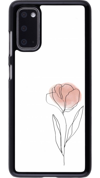 Samsung Galaxy S20 Case Hülle - Spring 23 minimalist flower