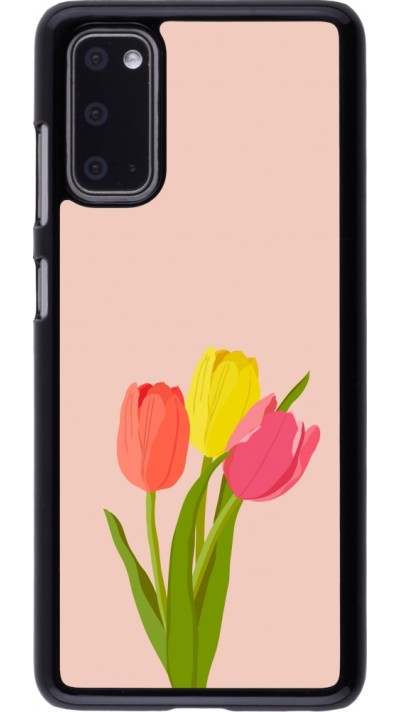 Samsung Galaxy S20 Case Hülle - Spring 23 tulip trio