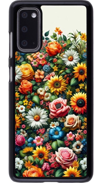 Samsung Galaxy S20 Case Hülle - Sommer Blumenmuster