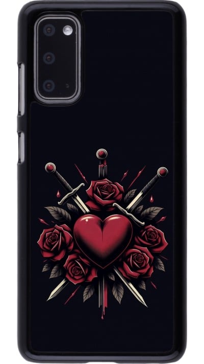 Coque Samsung Galaxy S20 - Valentine 2024 gothic love