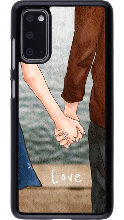 Coque Samsung Galaxy S20 - Valentine 2023 lovers holding hands