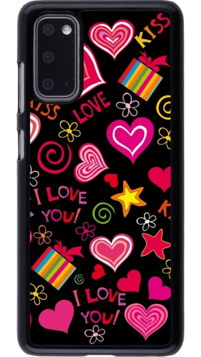 Coque Samsung Galaxy S20 - Valentine 2023 love symbols