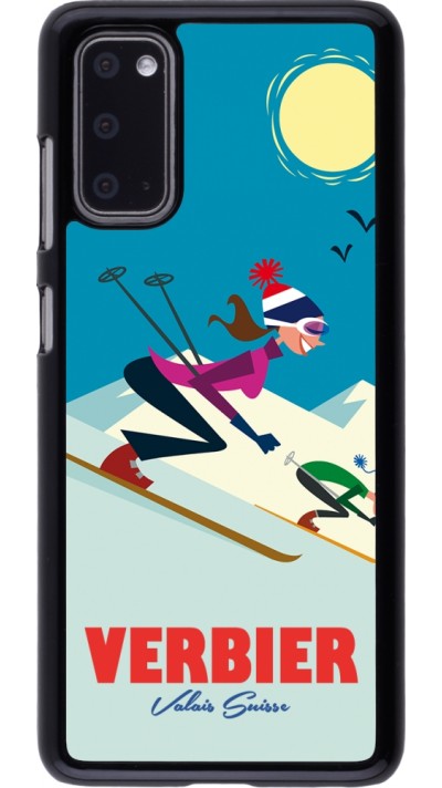 Coque Samsung Galaxy S20 - Verbier Ski Downhill