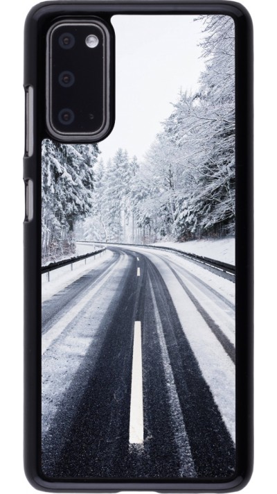 Coque Samsung Galaxy S20 - Winter 22 Snowy Road