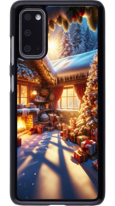 Samsung Galaxy S20 Case Hülle - Weihnachten Chalet Feerie