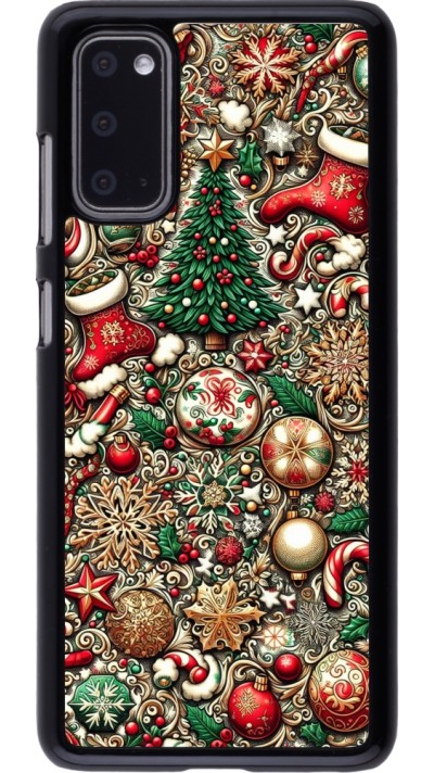 Coque Samsung Galaxy S20 - Noël 2023 micro pattern