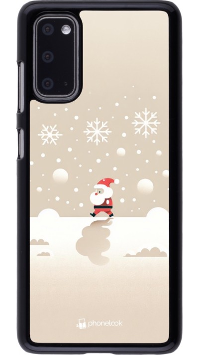 Coque Samsung Galaxy S20 - Noël 2023 Minimalist Santa