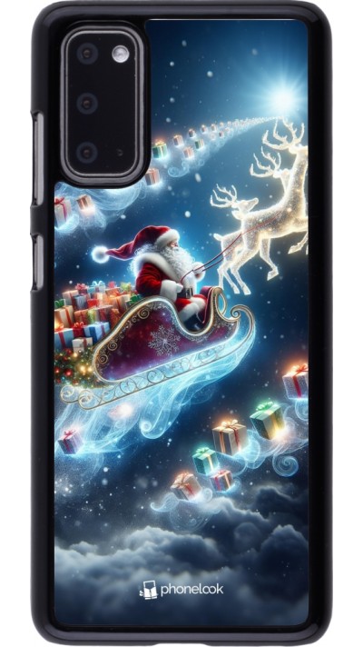 Coque Samsung Galaxy S20 - Noël 2023 Père Noël enchanté