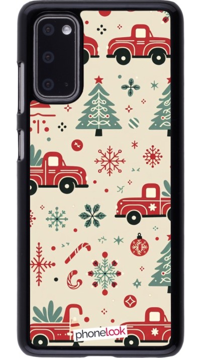 Samsung Galaxy S20 Case Hülle - Weihnachten 2024 Lkw Tanne