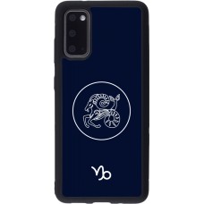 Coque Samsung Galaxy S20 - Silicone rigide noir Astrologie Capricorne