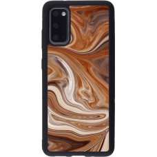 Coque Samsung Galaxy S20 - Silicone rigide noir Autumn 2024 marbe