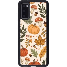 Samsung Galaxy S20 Case Hülle - Silikon schwarz Autumn 25 Autumn pattern