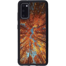 Samsung Galaxy S20 Case Hülle - Silikon schwarz Autumn 25 Trees