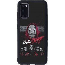 Hülle Samsung Galaxy S20 - Silikon schwarz Bella Ciao